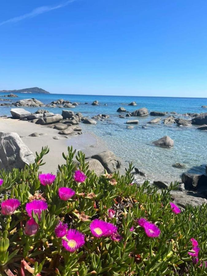 Villa Stella Fronte Mare Porto Frailis Àrbatax Buitenkant foto